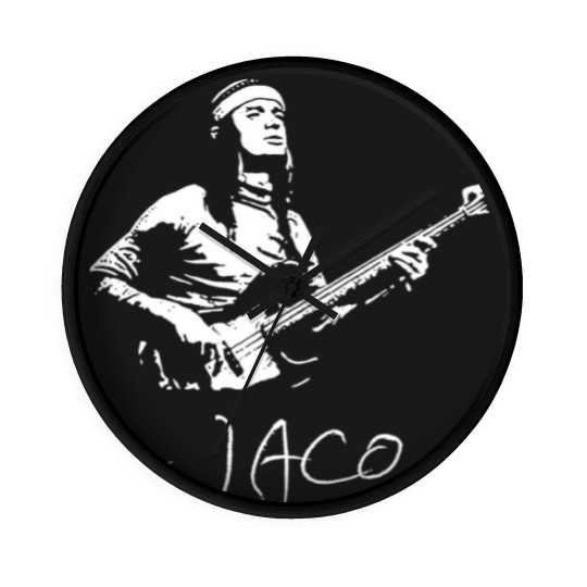 Discover Jaco Pastorius Jazz Musician Guitarist Wall Clocks