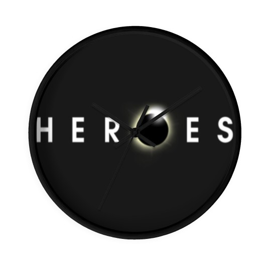 Discover cool graphic design Heroes NBC Wall Clocks