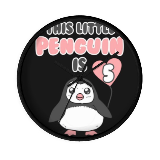 Discover this little penguin is 5 Wall Clocks