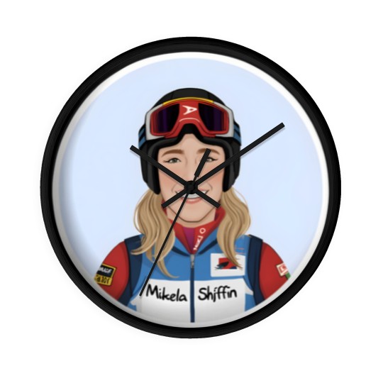 Discover mikaela shiffrin Wall Clocks