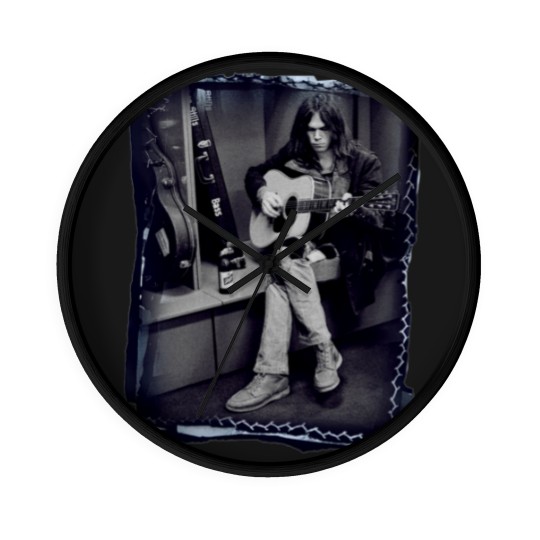 Discover Neil Young // Short Sleeve Wall Clocks