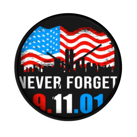 Discover patriot day 9 11 Wall Clocks
