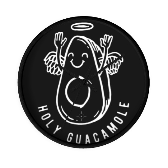 Discover HOLY GUACAMOLE Wall Clocks