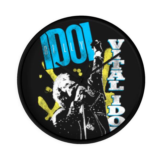 Discover Billy Idol - Vital Idol Wall Clocks
