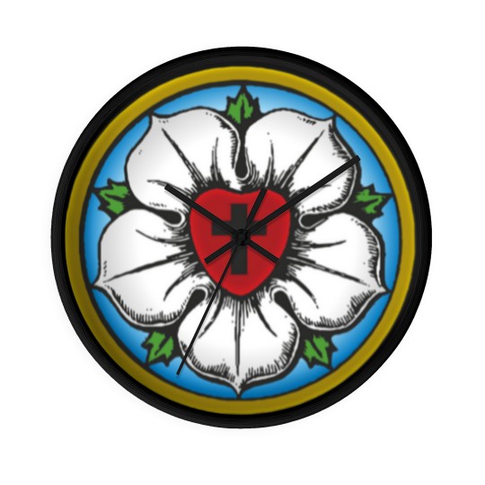 Discover Lutheran Rose Wall Clocks
