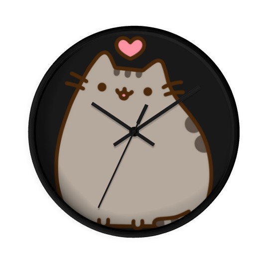 Discover Pusheen Kitten Cuteness Wall Clocks