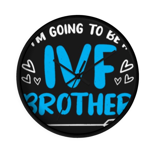 Discover IVF Brother Transfer Day Embabies Embryo Wall Clocks