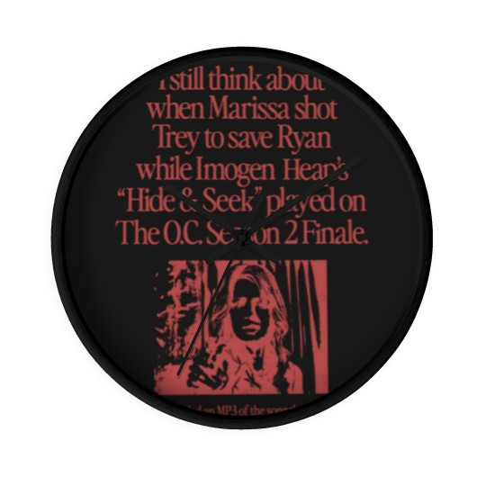 Discover I Still Think About When Marissa Shot Trey on The O.C. Season 2 Finale Wall Clocks