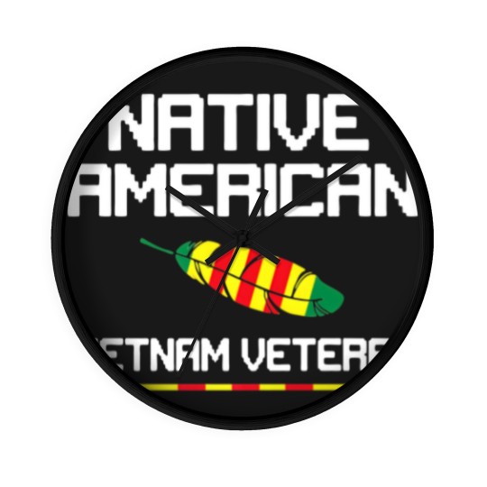 Discover Native American Vietnam Veteran Wall Clocks