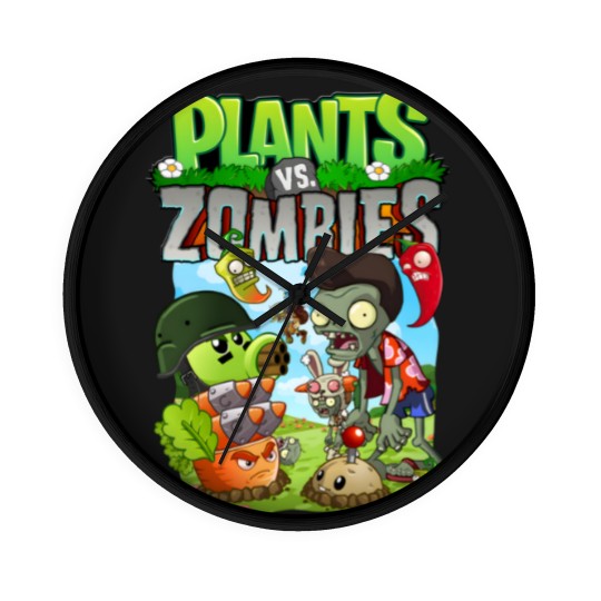 Discover Plants Vs Zombies Wall Clocks