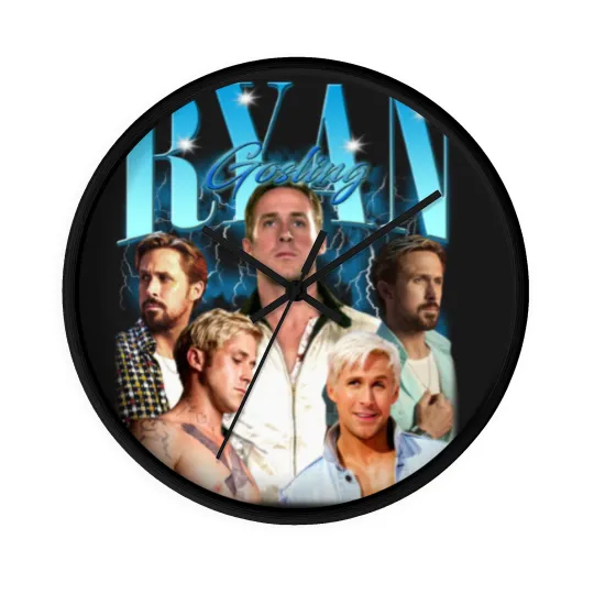 Discover RYAN GOSLING Wall Clocks, Ryan Gosling Wall Clocks, Ryan Gosling Wall Clocks
