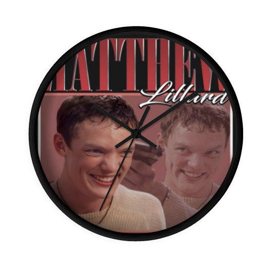 Discover Matthew Lillard Scream Wall Clocks,Matthew Lillard Homage