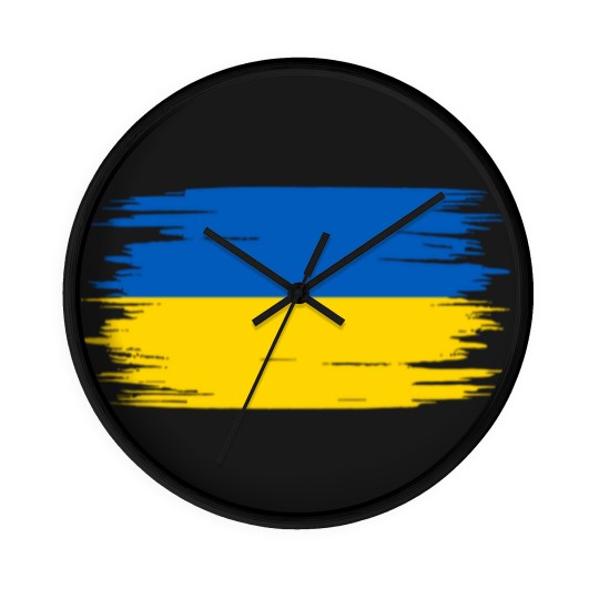 Discover Ukraine Flag - Ukraine - Wall Clocks