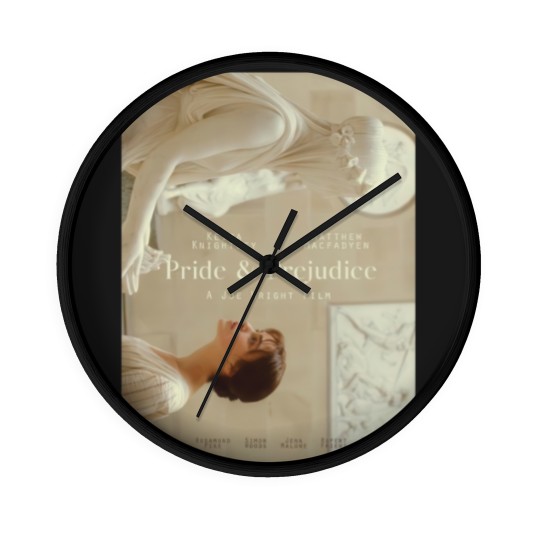 Discover Pride and Prejudice artwork Wall Clocks