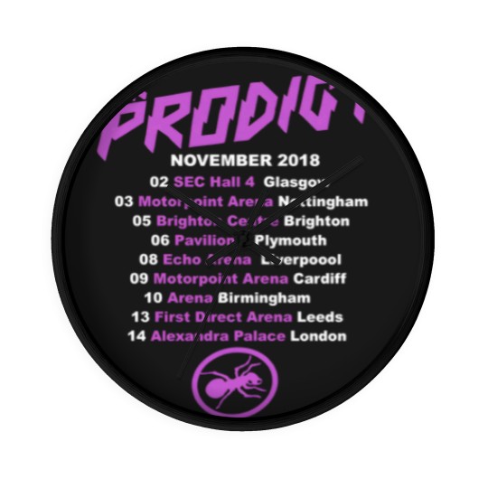 Discover Prodigy 2018 Tour Wall Clocks