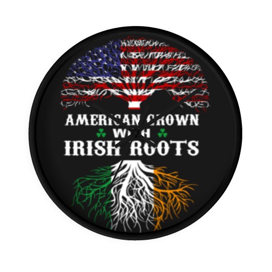 Discover American grown with Irish roots Wall Clocks