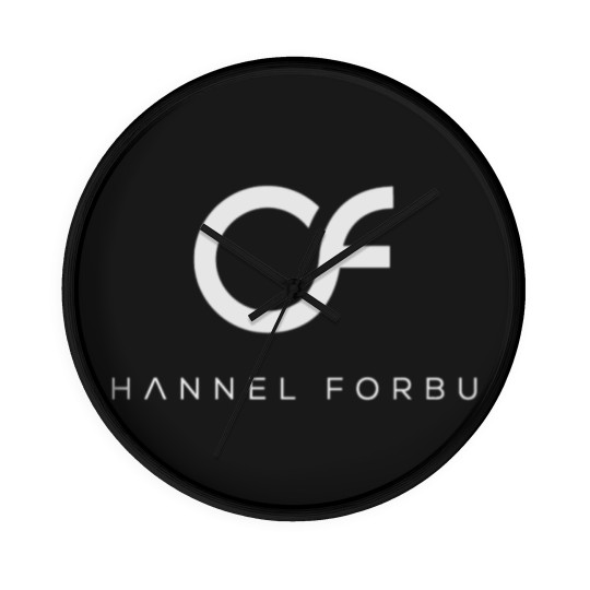 Discover Channel Forbus logo Wall Clocks