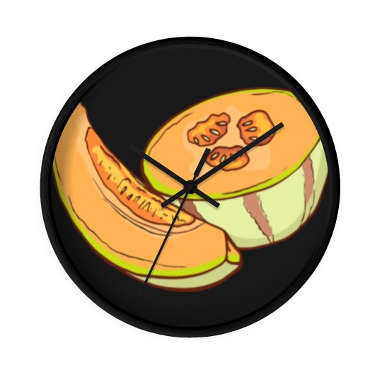 Discover Cantaloupe Melon Wall Clocks