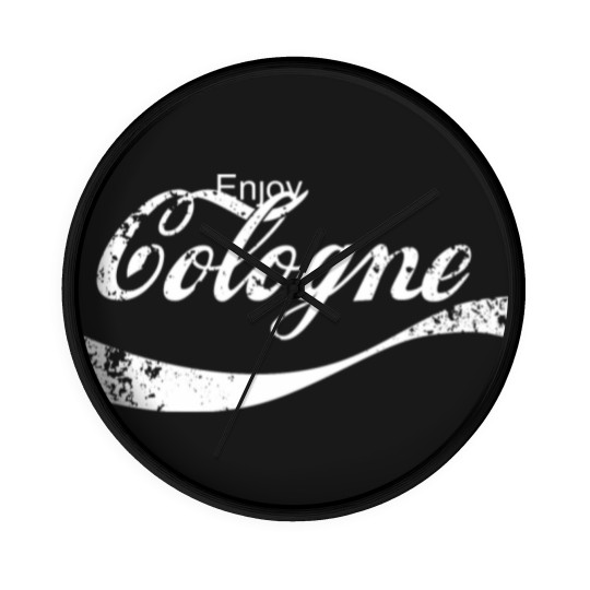 Discover Enjoy Cologne / Köln, Germany in Coke-Design Wall Clocks