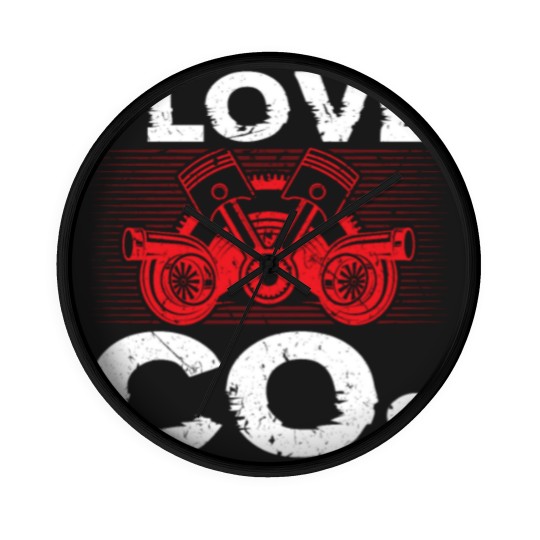 Discover I Love CO2 I Love Diesel Tuning Tuner Wall Clocks