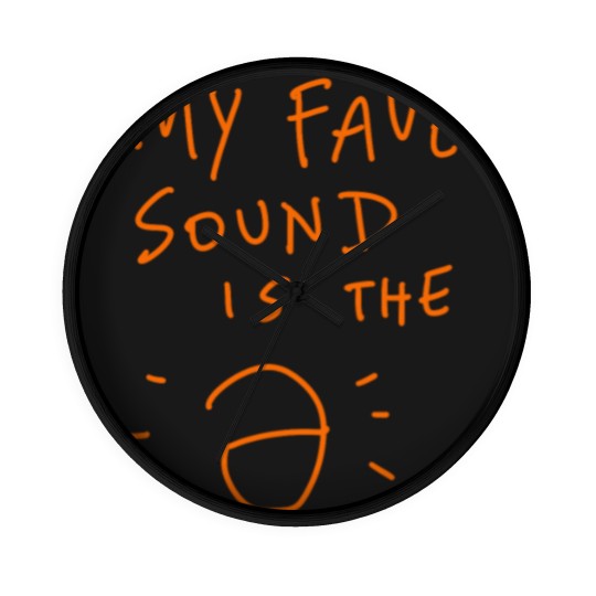 Discover Linguist - My Fave Sound Is The Schwa Wall Clocks