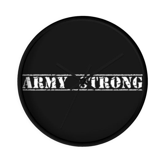 Discover US Army - Army Strong Wall Clocks