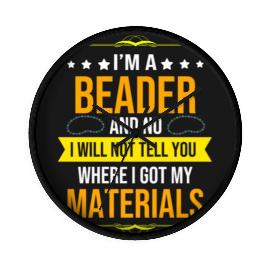 Discover Beadery Material Jewelry Maker Jewelers Beading Wall Clocks