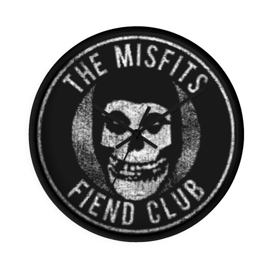 Discover Misfits Fiend Club Faded Wall Clocks