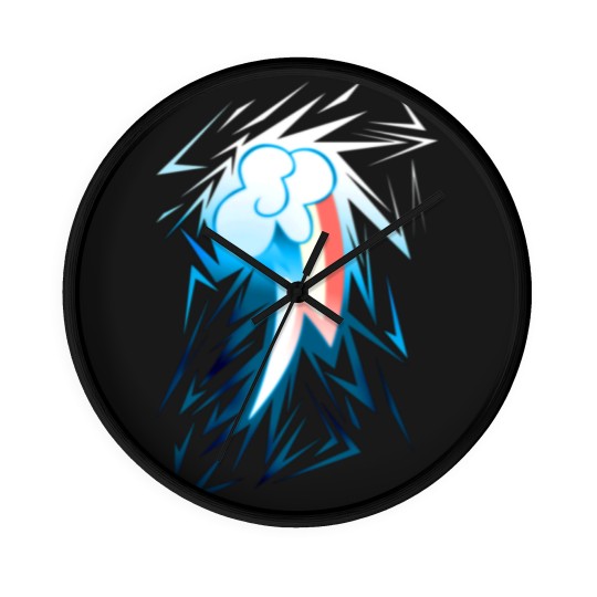 Discover Shards of Rainbow Dash's Cutiemark Wall Clocks