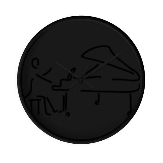 Discover piano piano piano piano piano Wall Clocks