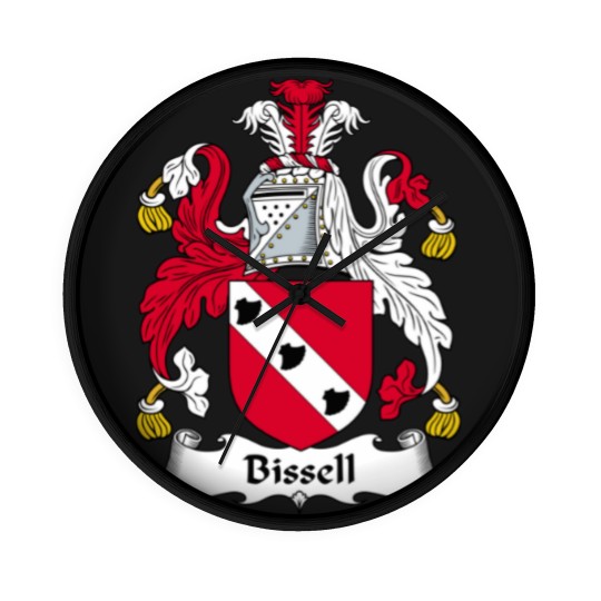 Discover Bissell Family Crest Wall Clocks
