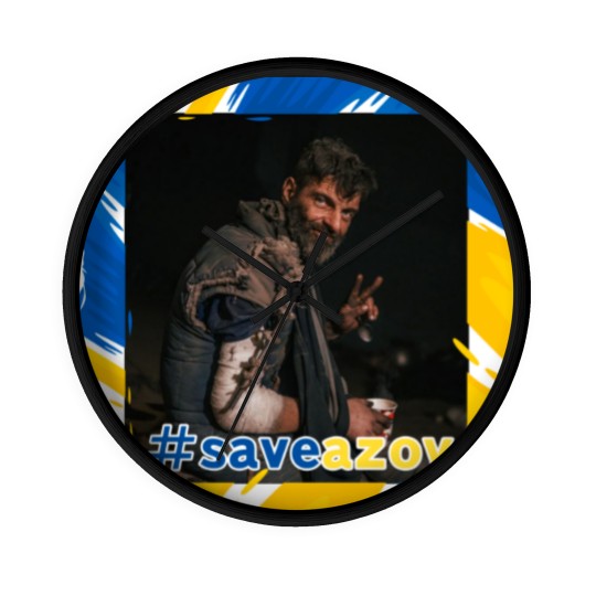 Discover azov ukraine Wall Clocks