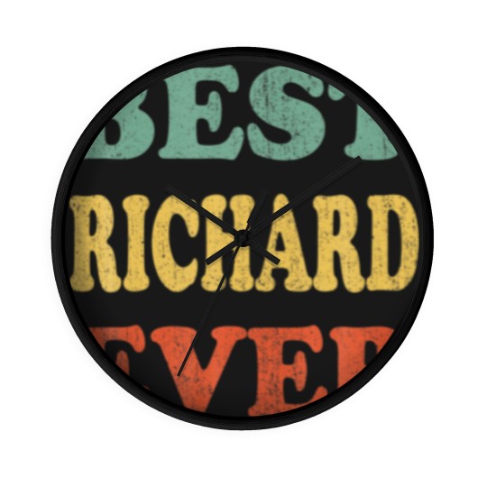 Discover Best Richard Ever Funny Personalized First Wall Clocks