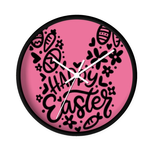 Discover Happy Easter Day Wall Clocks,Easter Day Wall Clocks,Cute Easter Wall Clocks