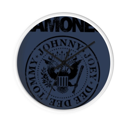 Discover Wall Clocks Ramones Logo Tommy Dee Dee Joey Retro Vintage