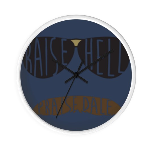 Discover Raise Hell Praise Dale Wall Clocks