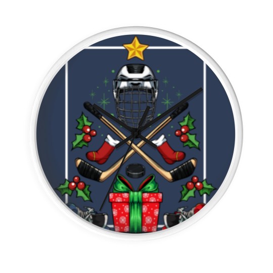 Discover ice hockey Wall Clocks
