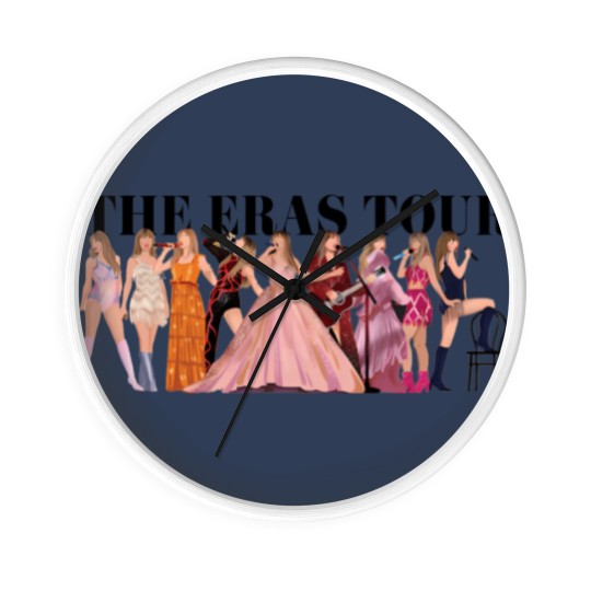 Discover The Eras Wall Clocks | Fan Made Merch