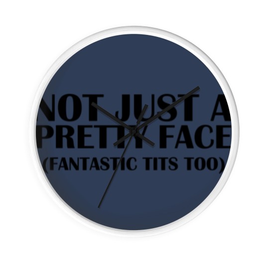 Discover Not Just A Pretty Face Wall Clocks