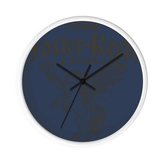 Discover Team foster-keefe Wall Clocks, Foxfire Academy Wall Clocks, Lost Cities Keeper Wall Clocks