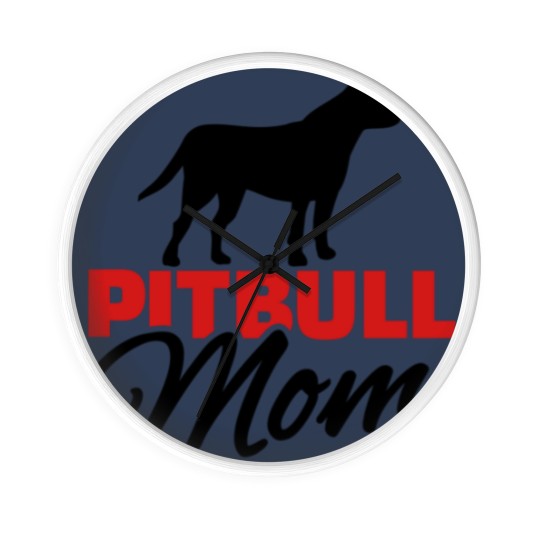 Discover Pit bull Wall Clocks