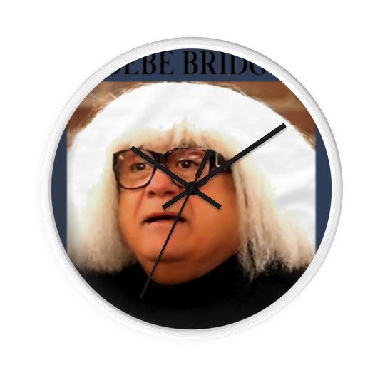 Discover Danny Devito Phoebe Bridgers Wall Clocks, Pheobe Bridgers Danny Devito Wall Clocks