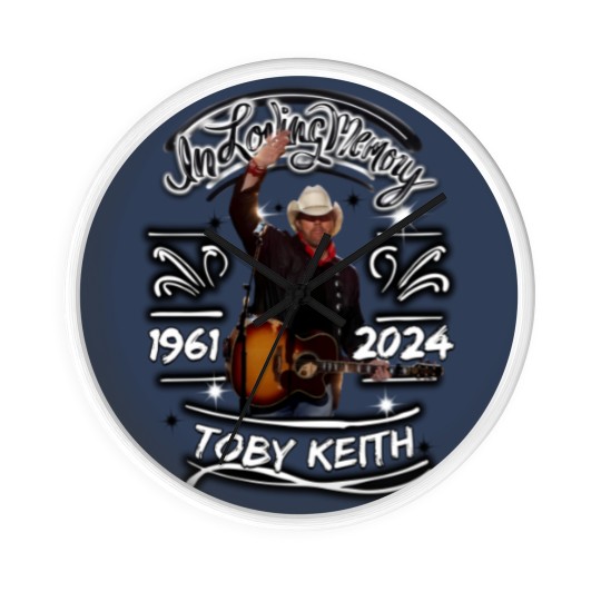 Discover Toby Keith, Toby Keith Wall Clocks, RIP Toby Wall Clocks, Toby Keith Wall Clocks, Toby Wall Clocks, Country Wall Clocks