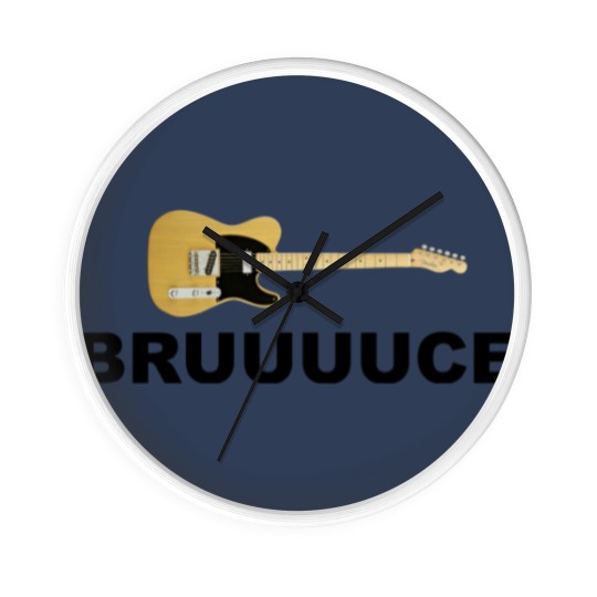 Discover Bruuuuce Classic Wall Clocks, Bruce Springsteen Tour Wall Clocks
