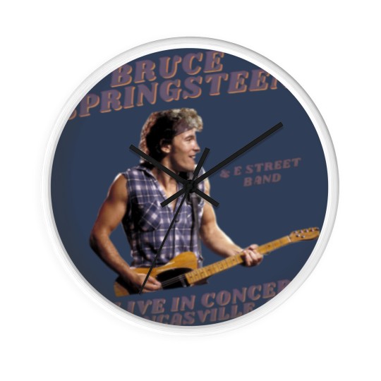 Discover Bruce Springsteen Uncasville Wall Clocks, Bruce Springsteen