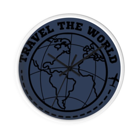 Discover World Travel Travel Wall Clocks