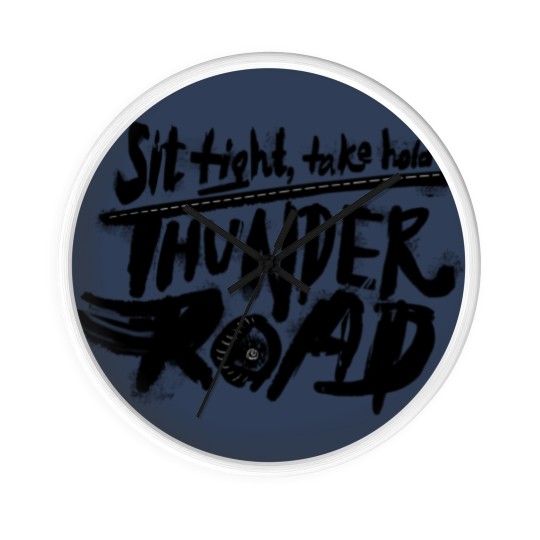 Discover Thunder Road Wall Clocks