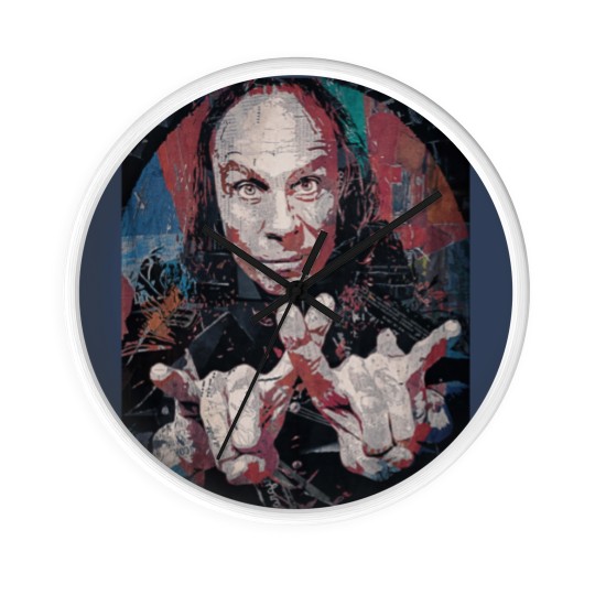 Discover Ronnie James Dio Wall Clocks