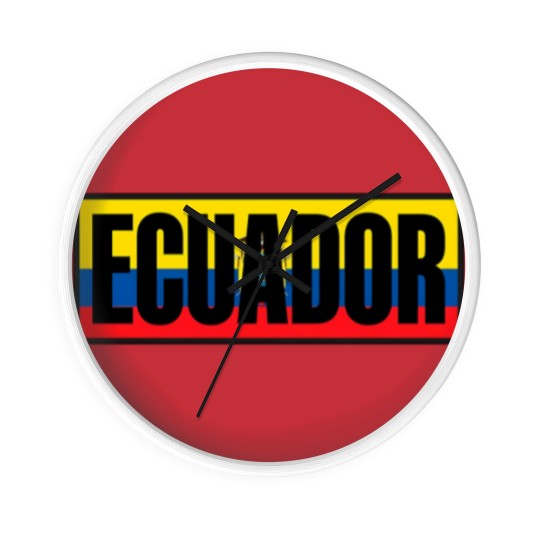 Discover Ecuador Country - Ecuador - Wall Clocks