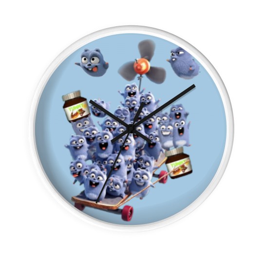 Discover Happy Lemmings Tabodi and Grizzy Wall Clocks